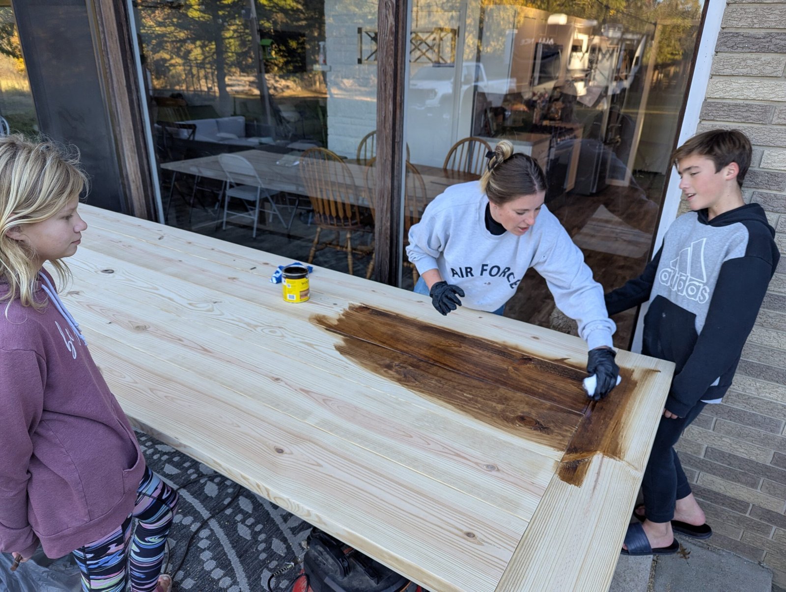 Table in progress