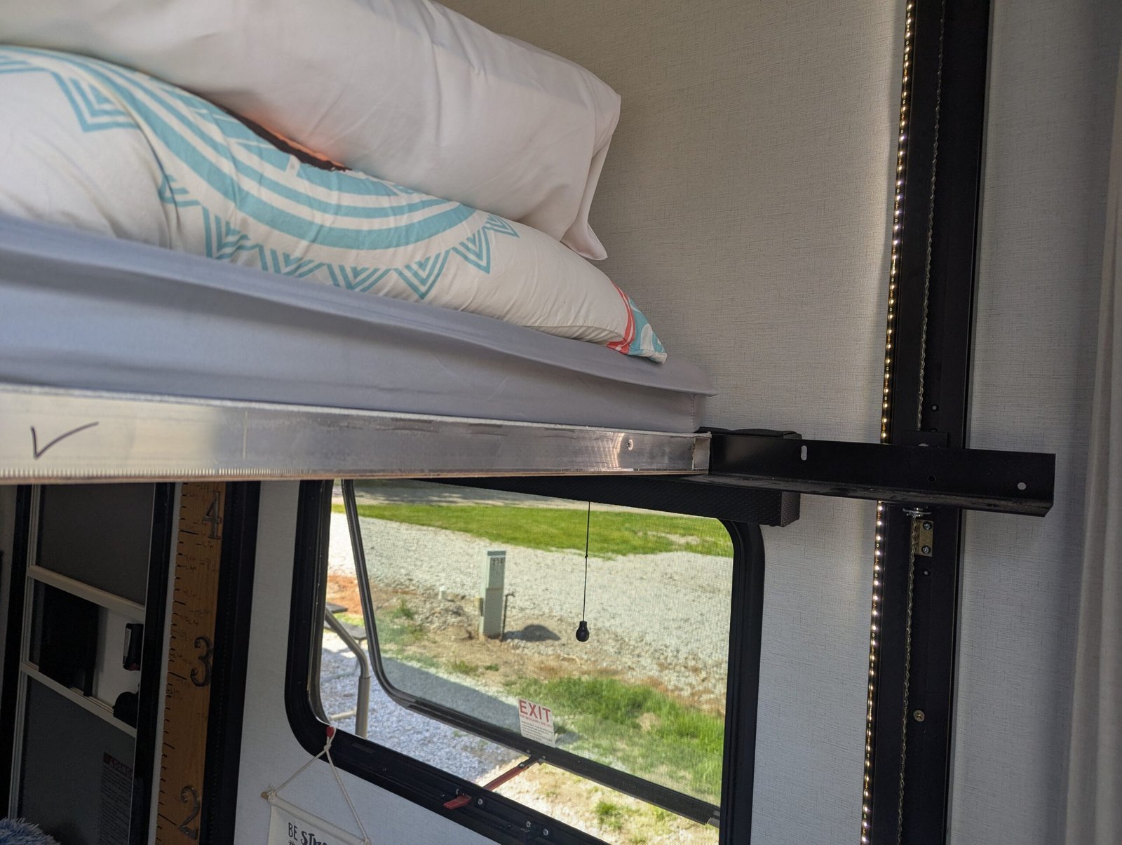 Upper bunk extension