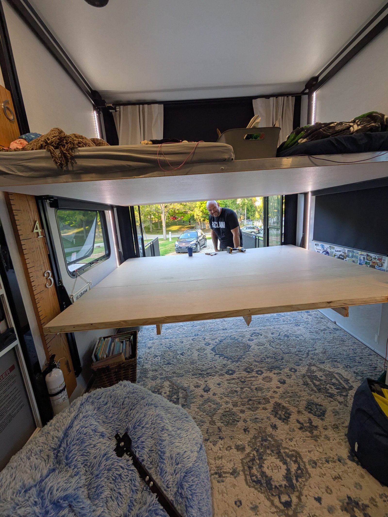 Upper bunk complete