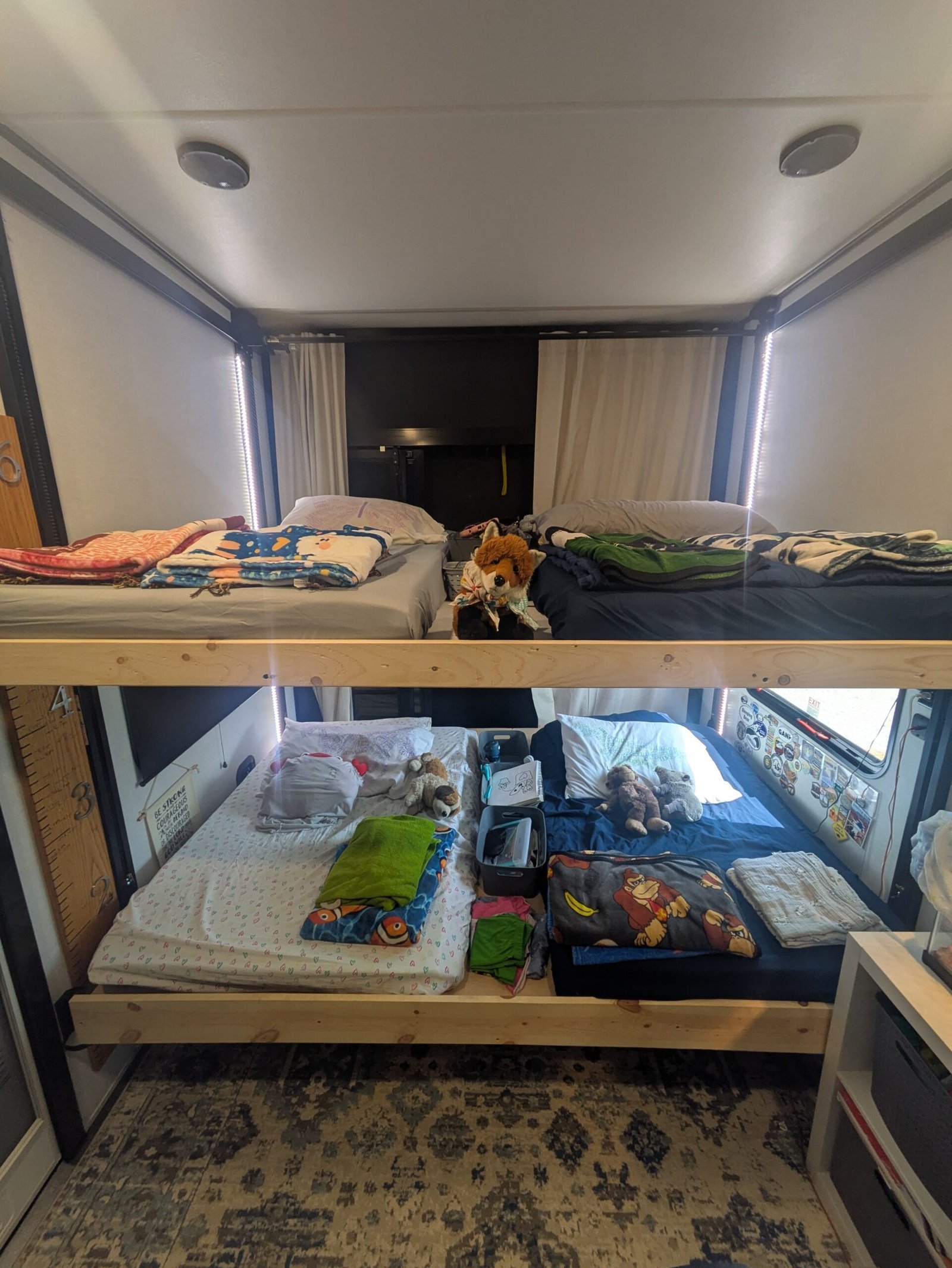 Both bunks complete